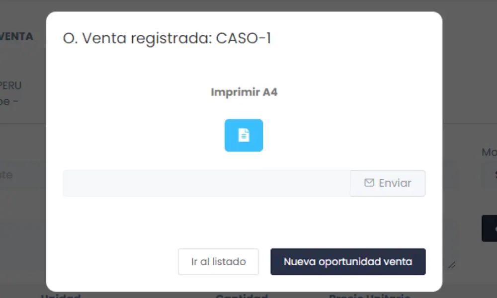 Documentos pre - venta: Oportunidad de Venta — captura 5