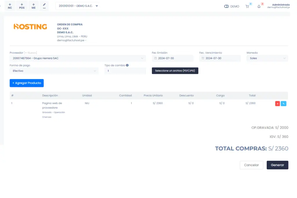 Documentos pre - venta: Oportunidad de Venta — captura 10