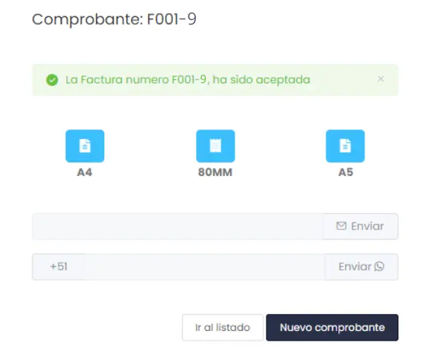 Cómo emitir comprobantes por pagos anticipados y su deducción — captura 6