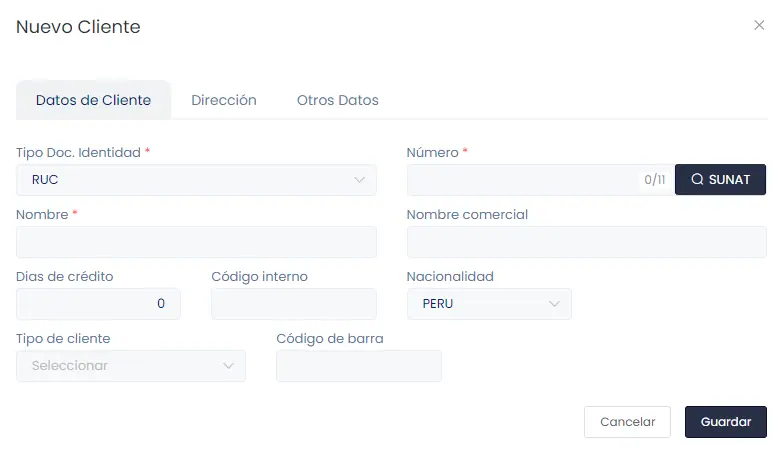 Cómo emitir comprobantes electrónicos: Facturas y Boletas — captura 4