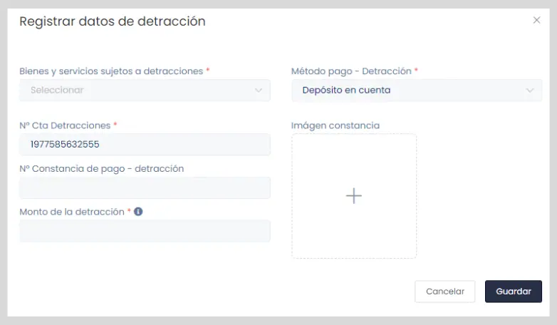 Agente de detracción — captura 2