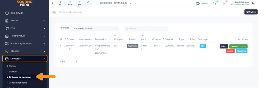 Documentos pre - venta: Oportunidad de Venta — captura 11