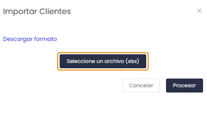 Clientes: Importación Masiva — captura 5