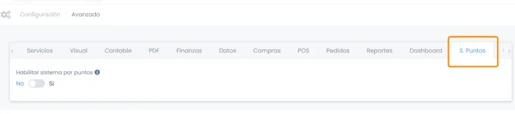 Acumular puntos por compras y canjearlos — captura 2