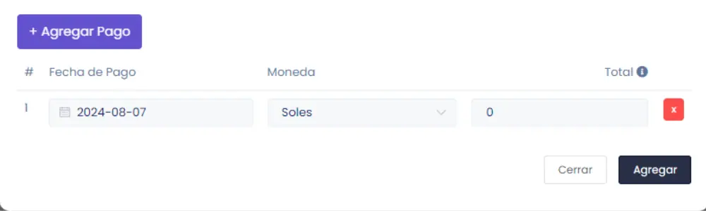 Crear documentos de retención — captura 4
