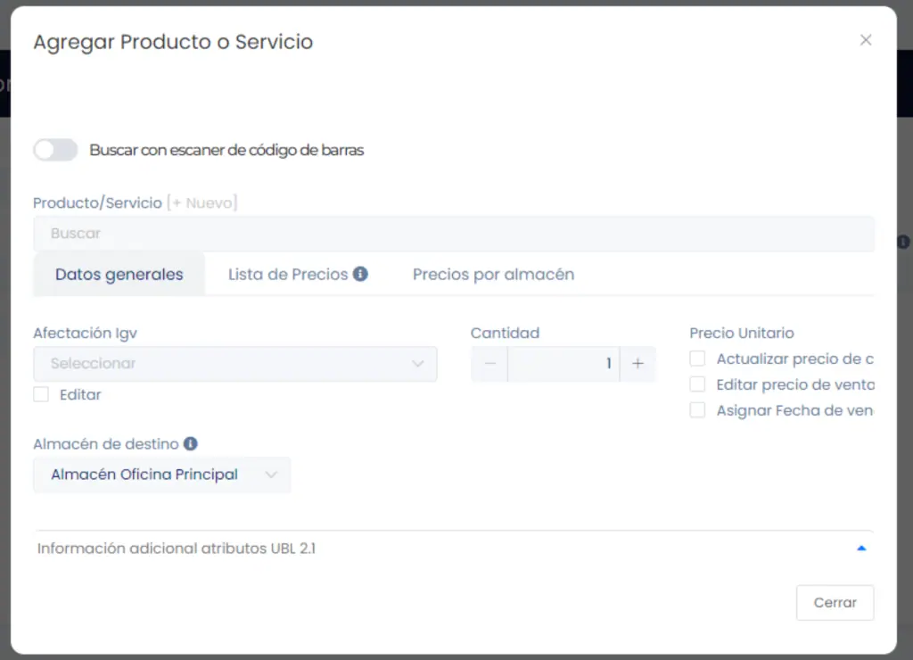 Liquidaciones de Compra — captura 3