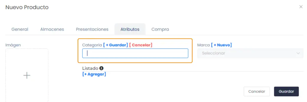 Creación avanzada de productos — captura 7