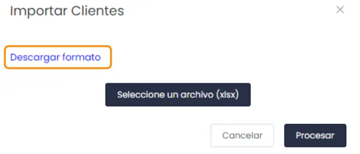 Clientes: Importación Masiva — captura 2