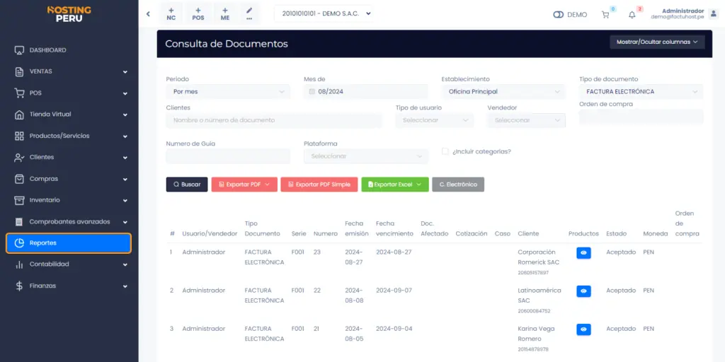 Venta: Documentos — captura 2