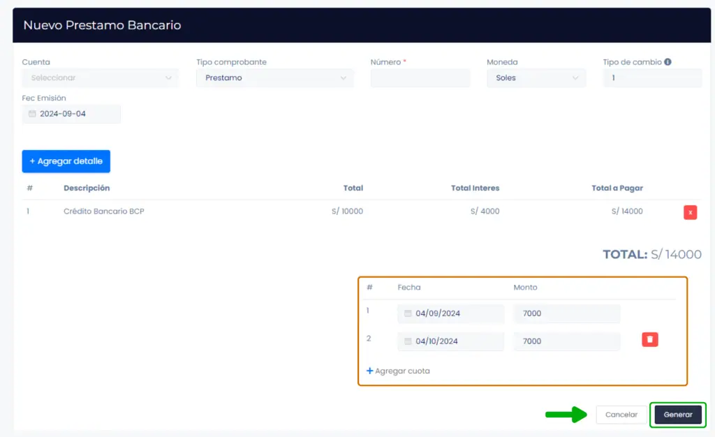 Crédito bancario — captura 4