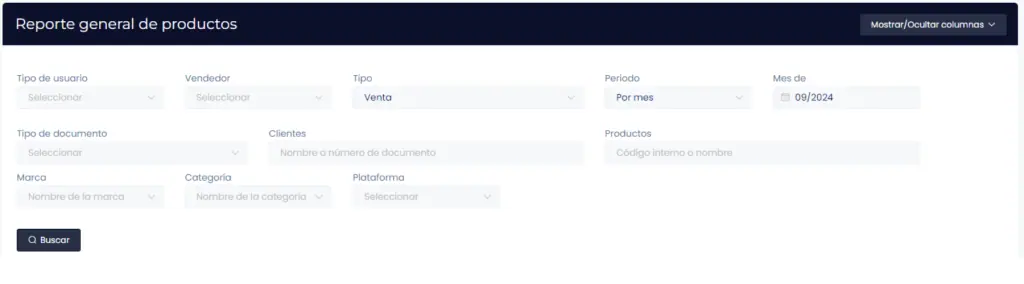 Ventas: Producto — captura 3
