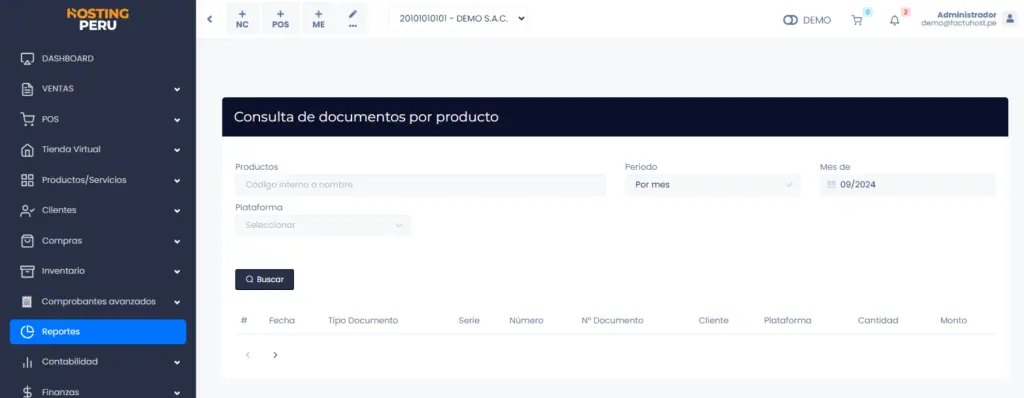 Ventas: Producto - Búsqueda Individual — captura 2