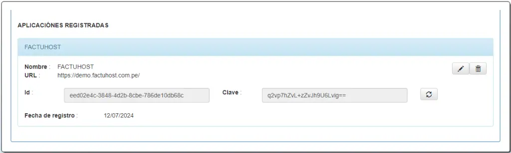 Paso 3: Configurar el Validador de documentos electrónicos — captura 7